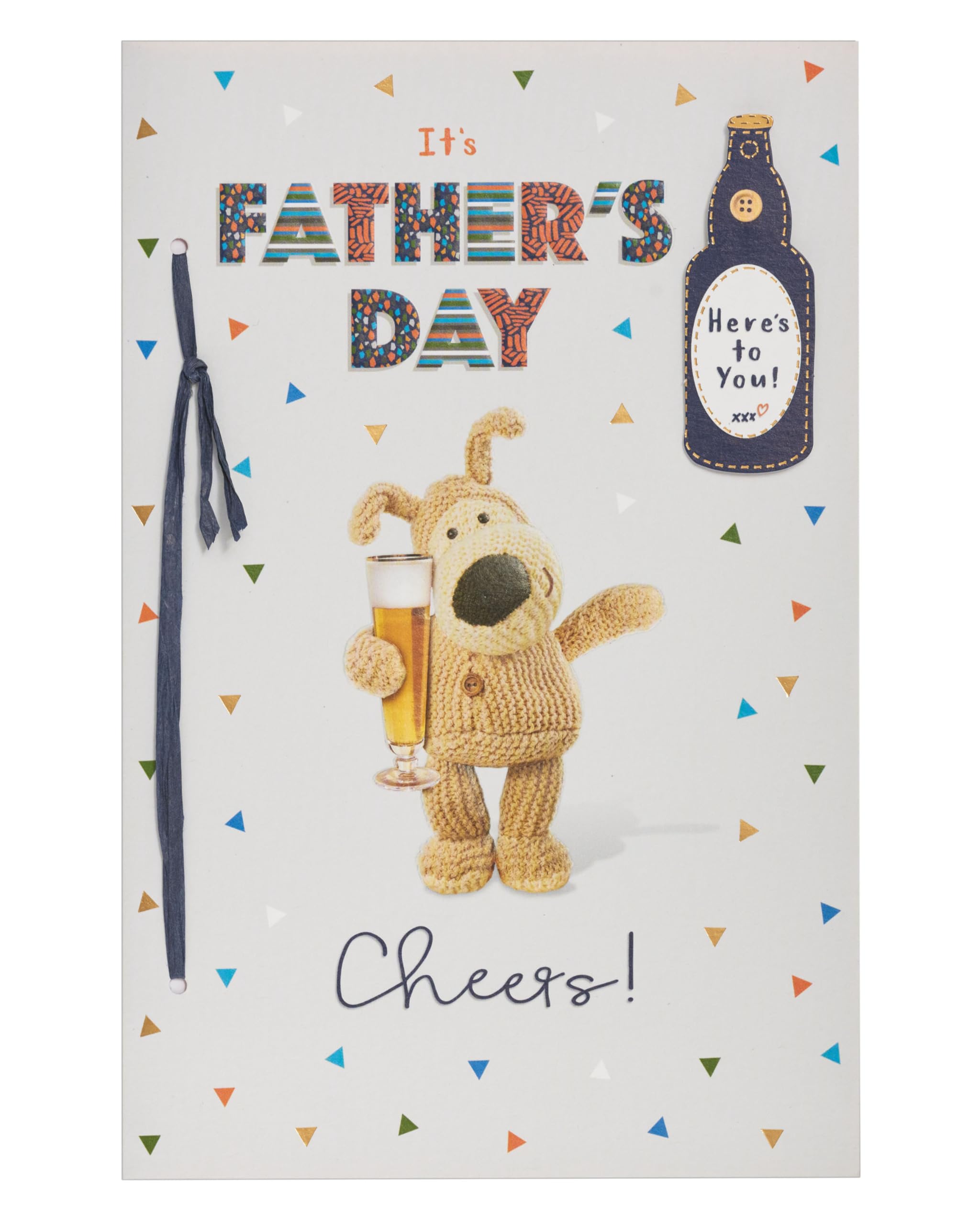 Boofle Father's Day Card for Him - Cute Design