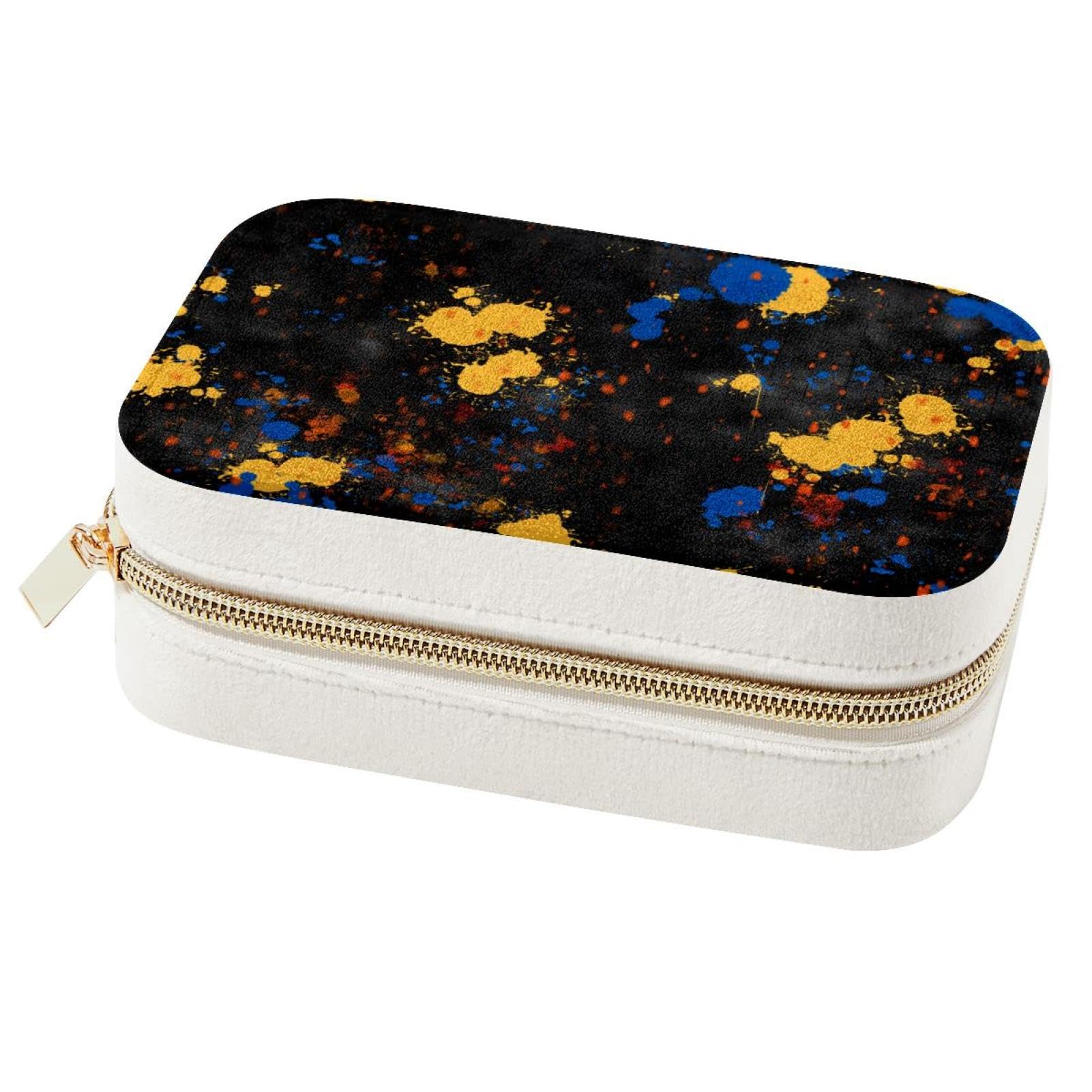 Boîte de rangement pour bijoux portable idéale pour vos voyages et sorties