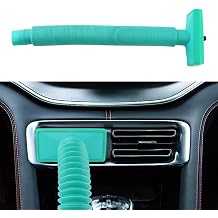 Jewel Cooler for Car Easy to use Car Air Conditioning Vent Extensions in Summer or Winter 12.6-33.66inch Extender Hose Cars Crotch Vent Extender Hosegreen,SIZE2.6ft