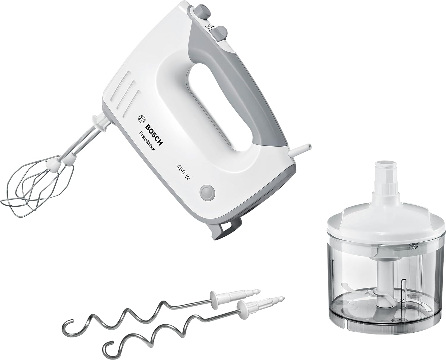 Bosch Hand mixer ErgoMixx 450 W White, MFQ36451GB, Buy Online at Best