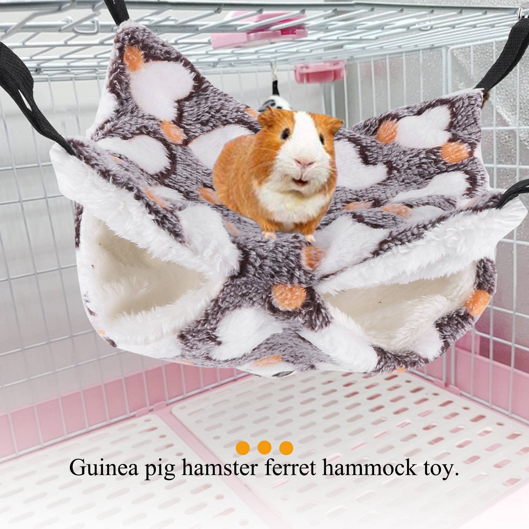 2 PièCes Cochon D' Rat Hamac Cochon D' Hamster Furet Hamac Suspendu Lit pour Petits Animaux