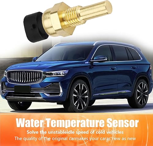 Miniatura 6 de 1 sensor de temperatura del refrigerante del motor de automóvil, reemplazo de sensor de temperatura resistente al agua, compatible con Delphi OEM