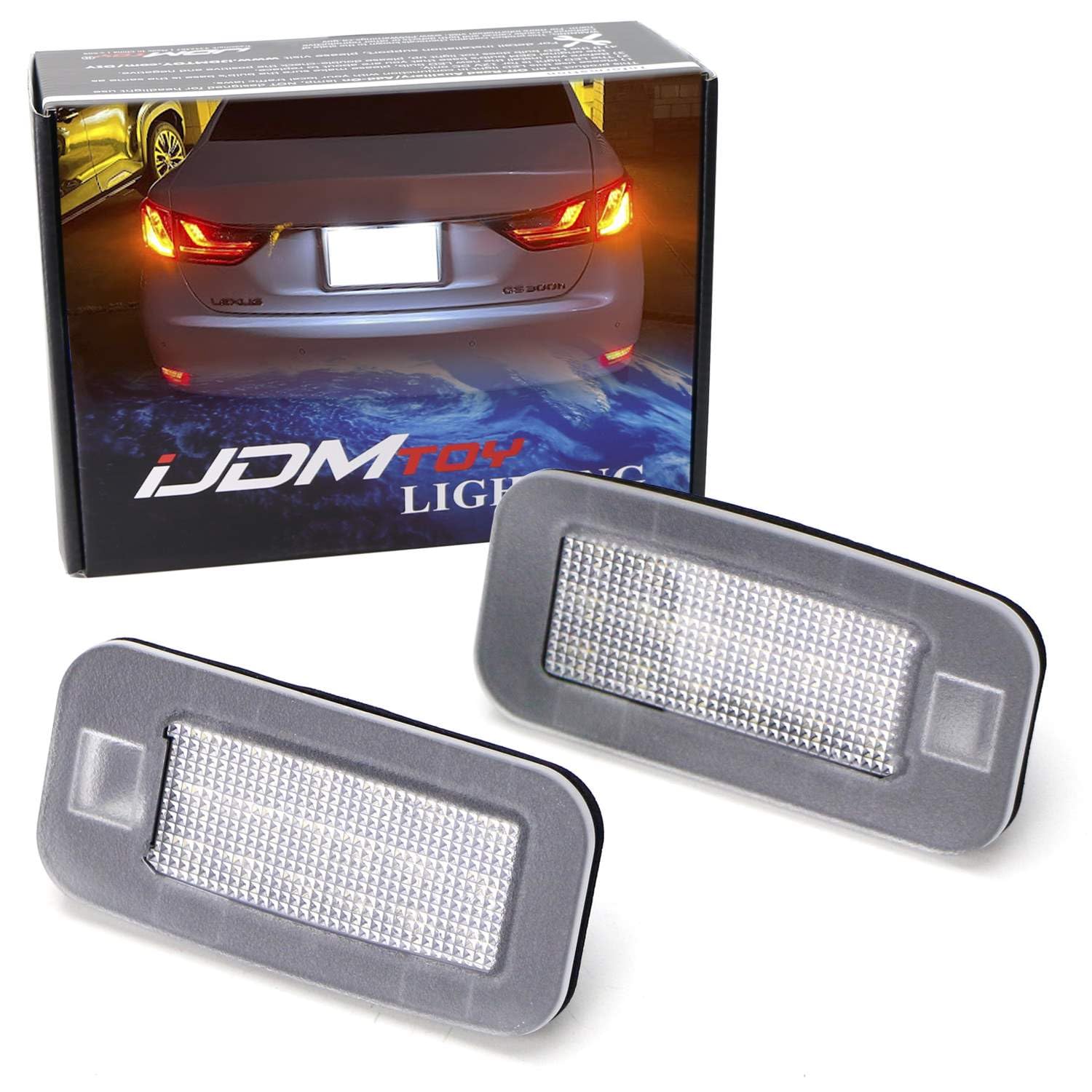 Amazon.com: iJDMTOY Full LED License Plate Lights For Lexus GS350
