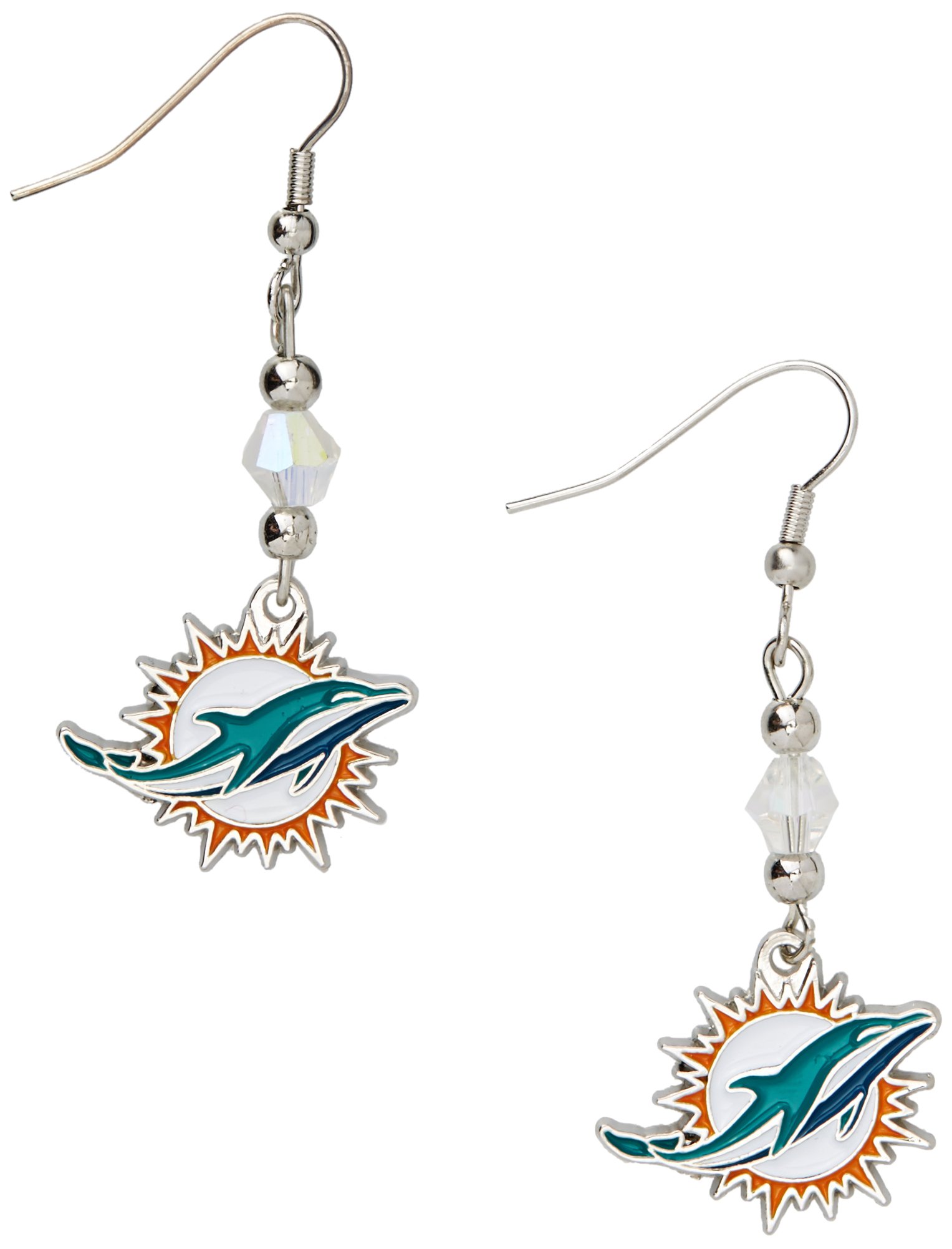 NFL Crystal Dangle Earrings