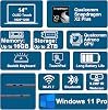 Patrocinado Patrocinado Estás viendo este anuncio según la relevancia del producto con tu búsqueda. Deja comentarios sobre el anuncio Lenovo Yoga Slim 7X Laptop 14" WUXGA OLED táctil (100% DCI-P3, 400 nits) Snapdragon X2 Plus de 6 núcleos (hasta 80 Tops) 16GB RAM SSD 1TB teclado retroiluminado para creadores, diseñadores, profesionales de negocios Win11Pro Hub ICP 3