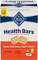 Vista 20 de Blue Buffalo Health Bars - Galletas crujientes para perros, golosinas horneadas al horno hechas con ingredientes naturales, plátanos y yogur, bolsa