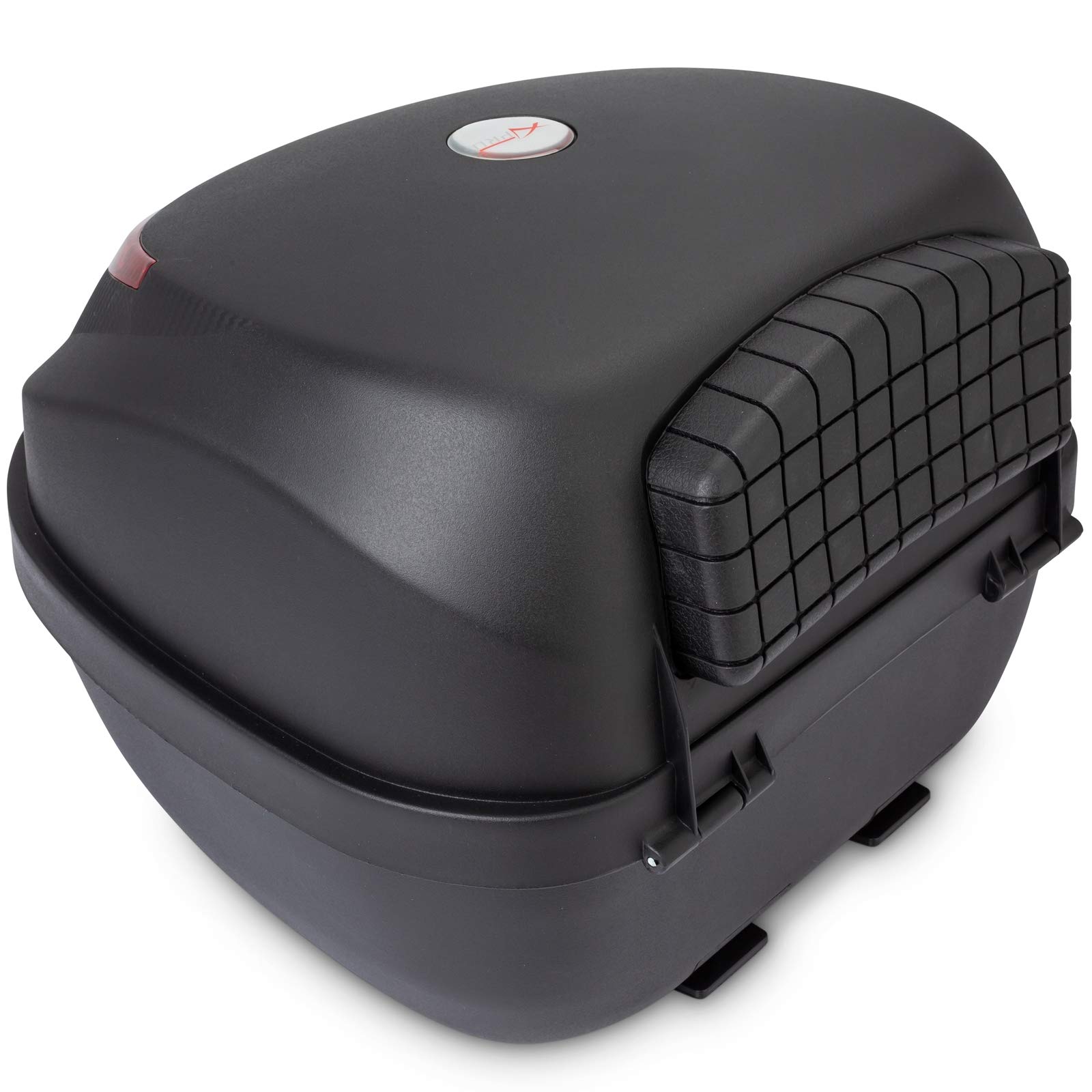 Motorradkoffer Top Case Motorradtasche Rollerkoffer Motorrad 30L Schwarz