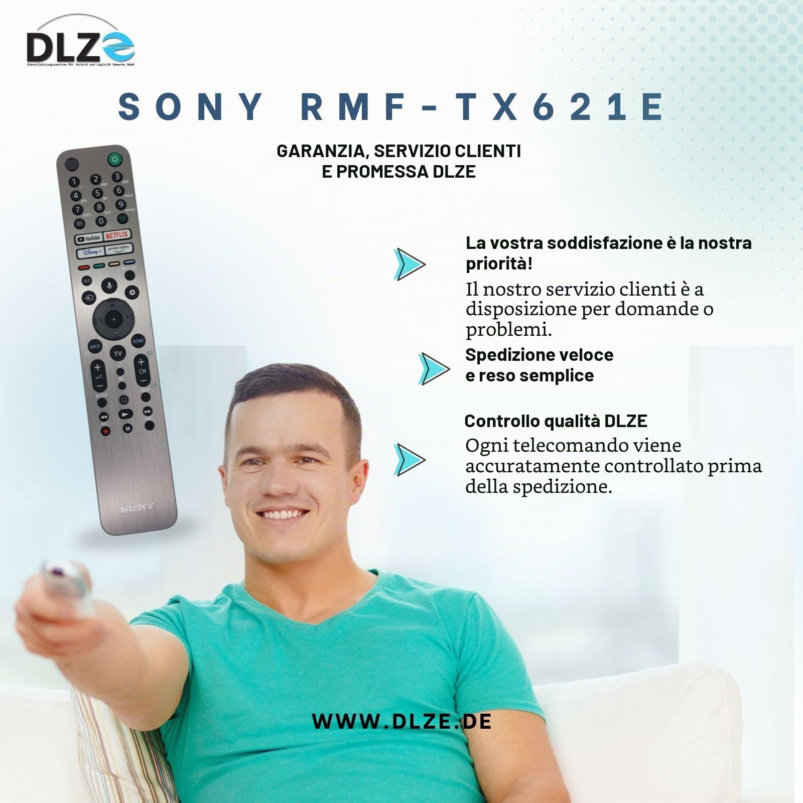 SONY telecomando originale RMF-TX621E, 100994912, VOICE