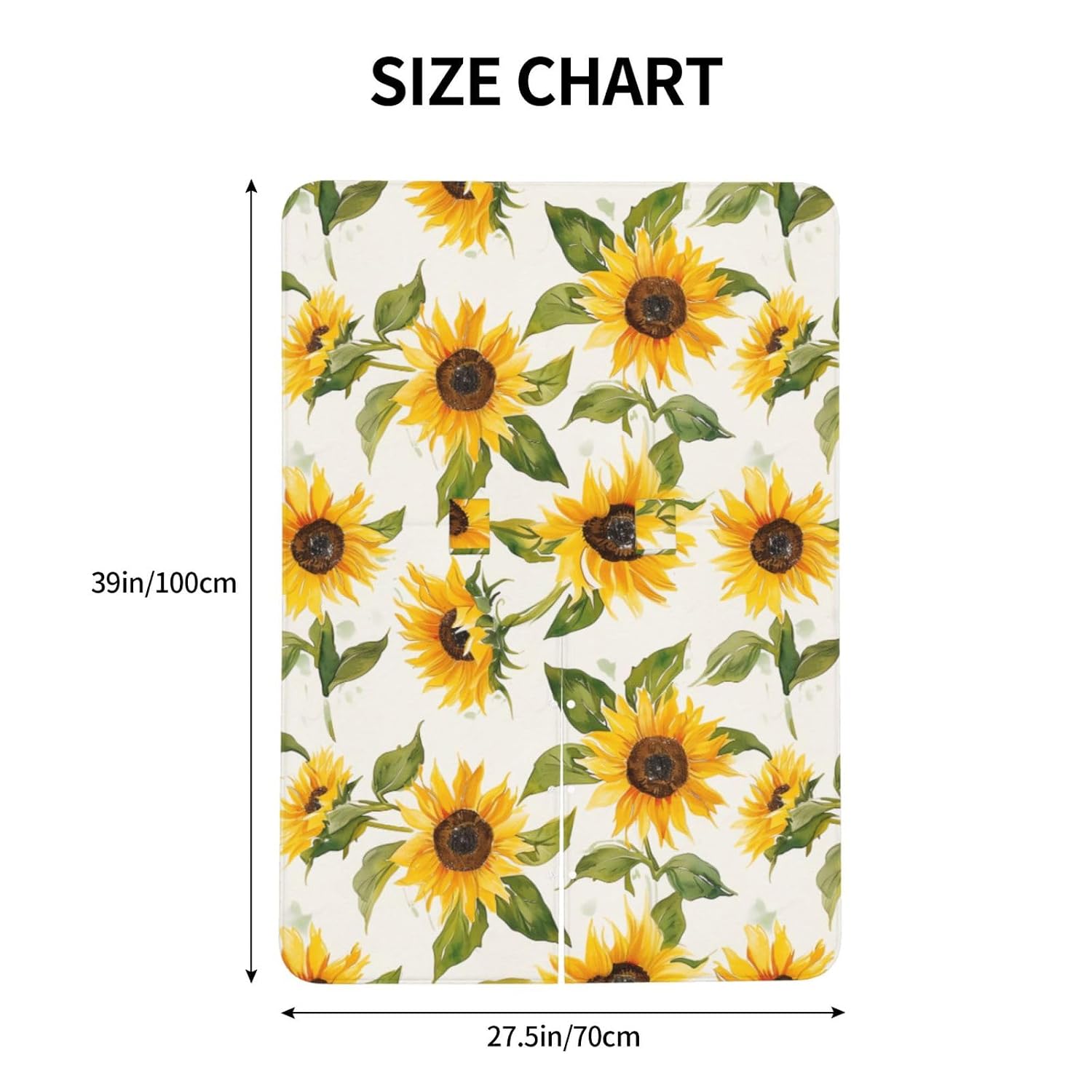 Spring Sunflowers Car Seat Canopy Cover, Universal Fit for Infant Car Seats，Breathable,Multi-Use Nursing Cover, Gift Ready