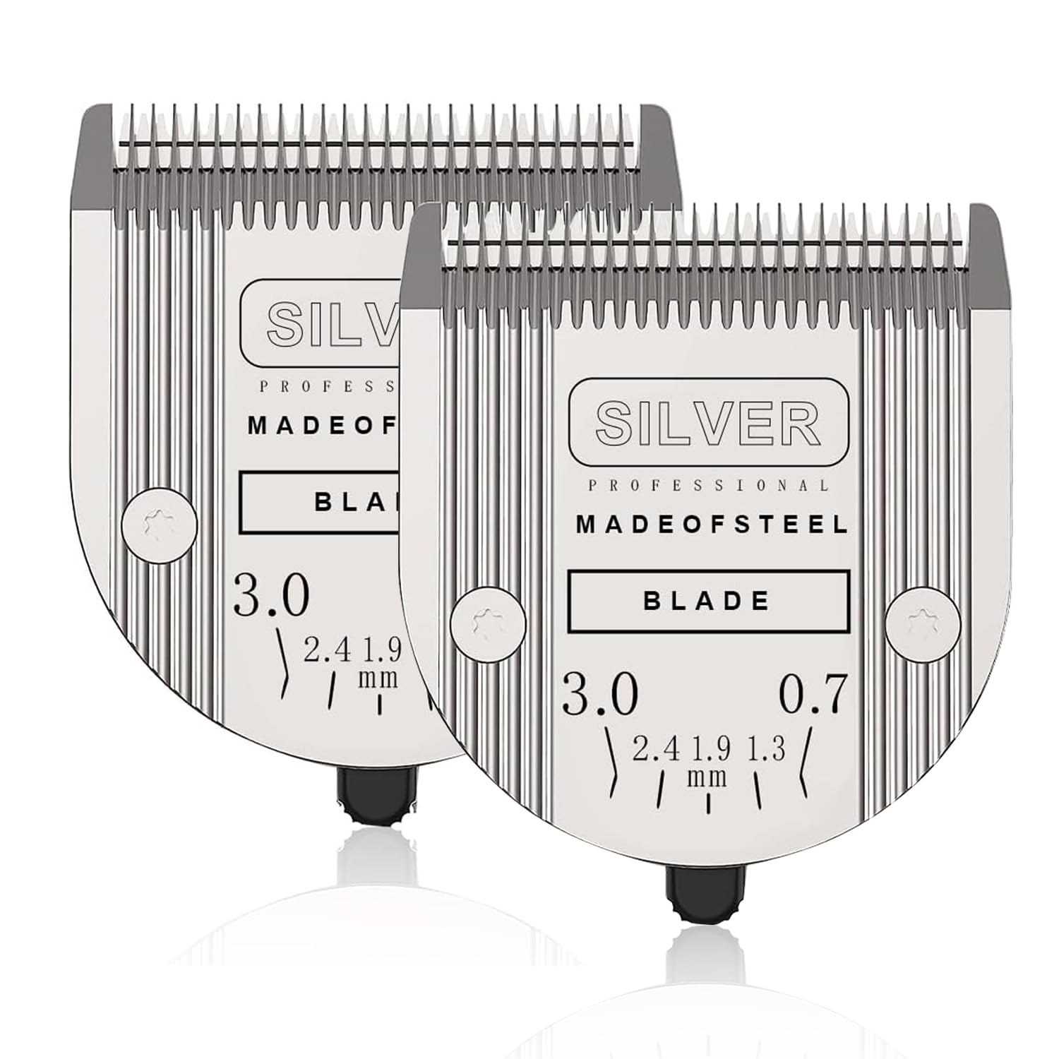 Cuchillas de repuesto 5 en 1 compatibles con Wahl Arco Bravura .Chromado, Creativa, Figura Cortapelos para perros (2 piezas)