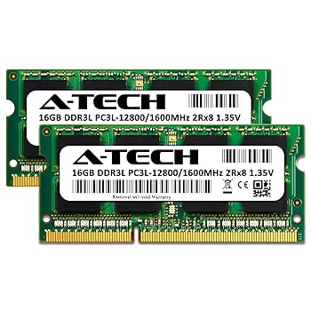 32GBメモリ Micron DDR3 1600MHz PC3-12800 NEMIX RAM 32GB (2X16GB) DDR3 1600MHZ PC3-12800 2Rx8 1.35V