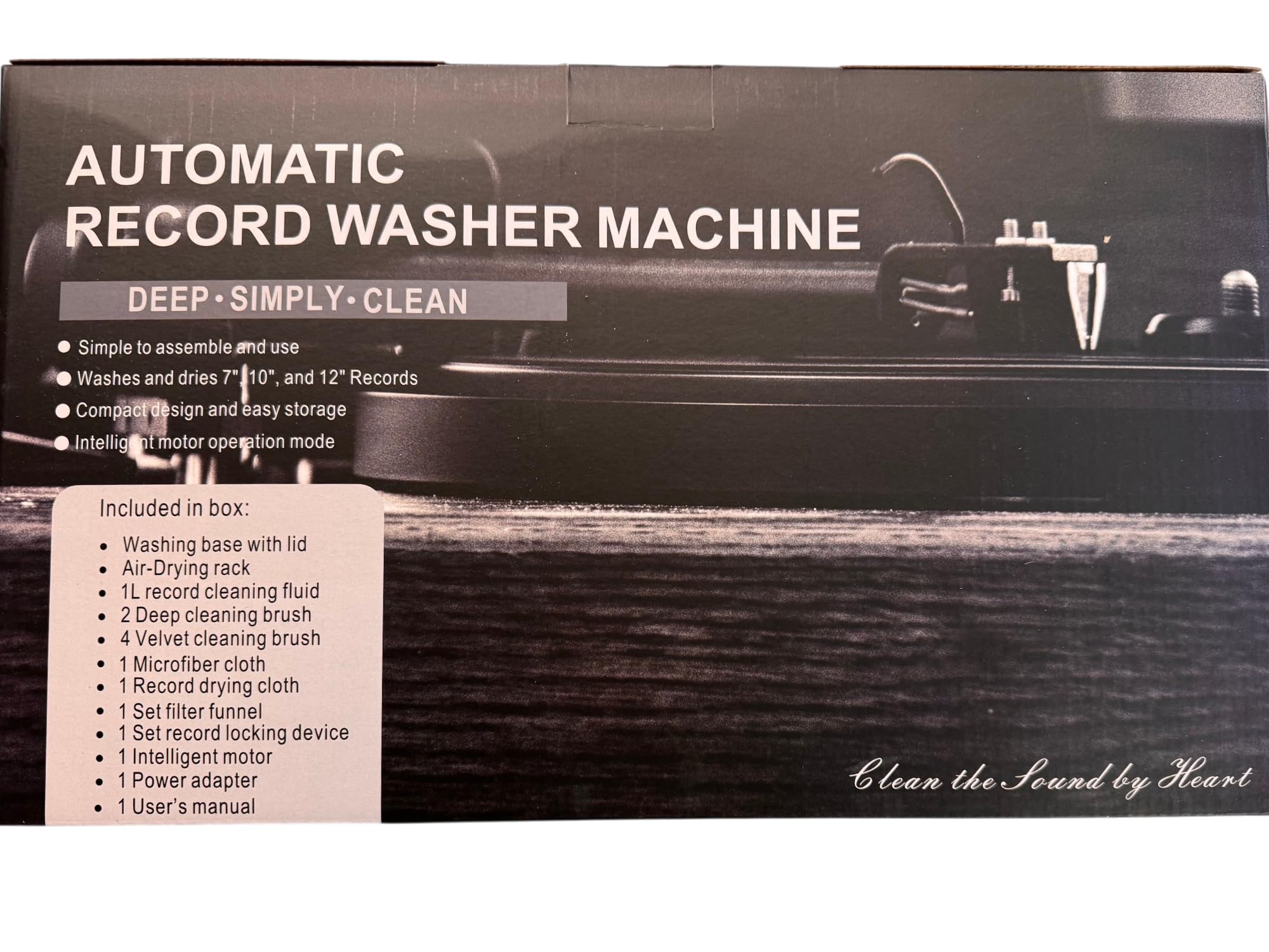 DF-R12C Pro Vollautomatisches Vinyl Waschgerät – Professionelles Schallplatten-Reinigungssystem