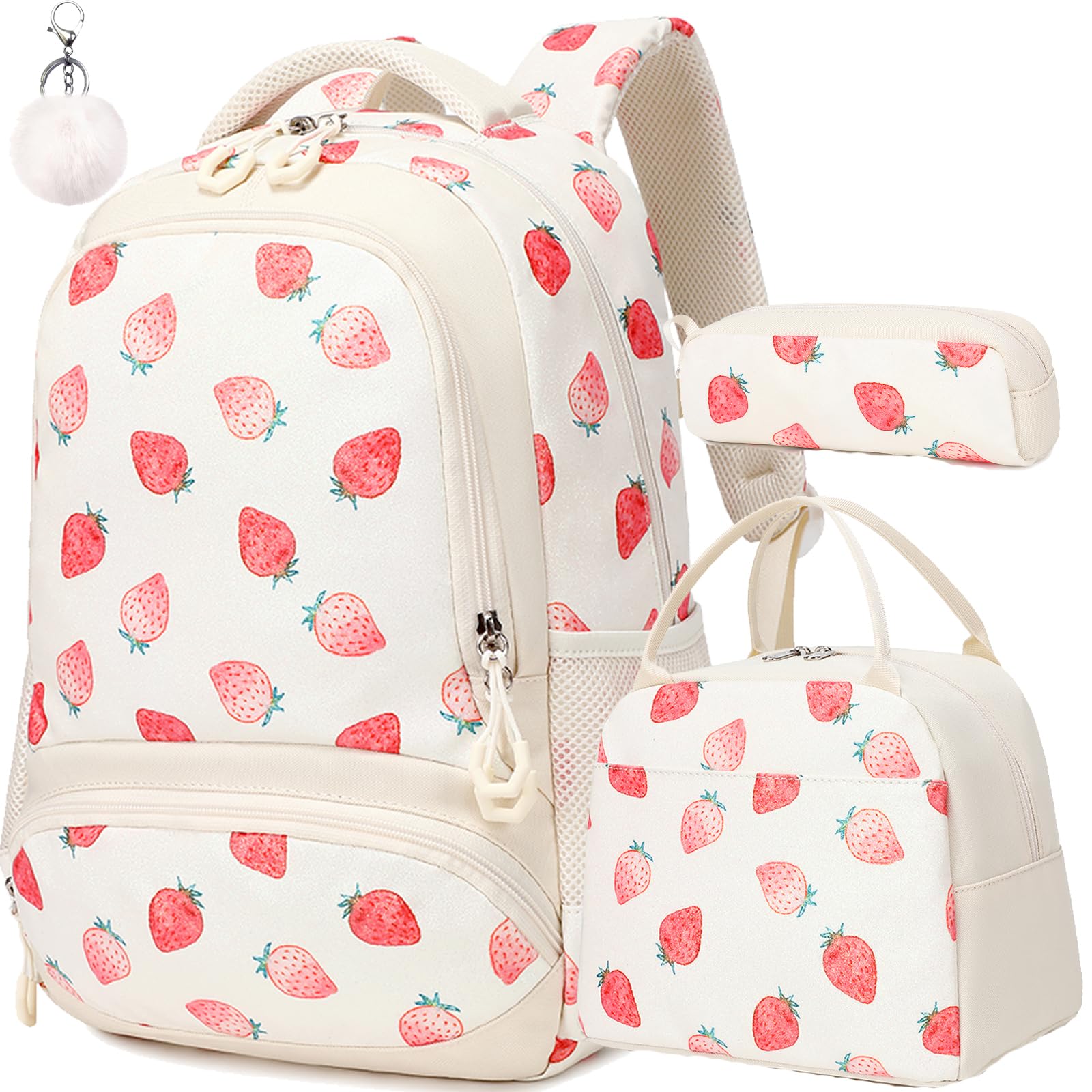 Unicorn Backpack for Girls School Backpack for Girls Unicorn Bookbag School Bag Set for Elementary Back to School