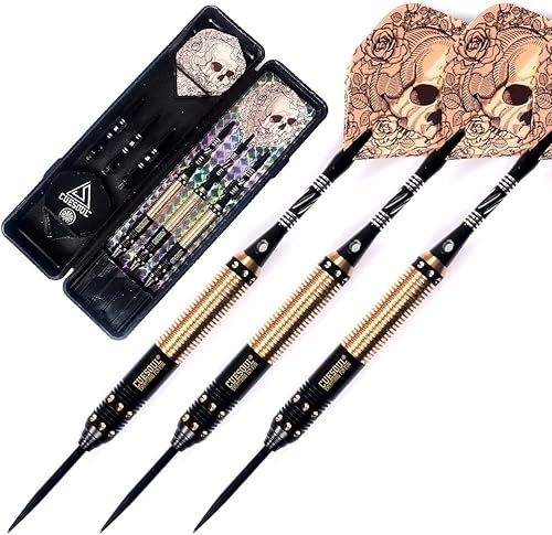 CUESOUL Dragon Professioanl - Dardo de punta de acero, 0.88oz, 0.81oz, 0.74oz, 0.71oz