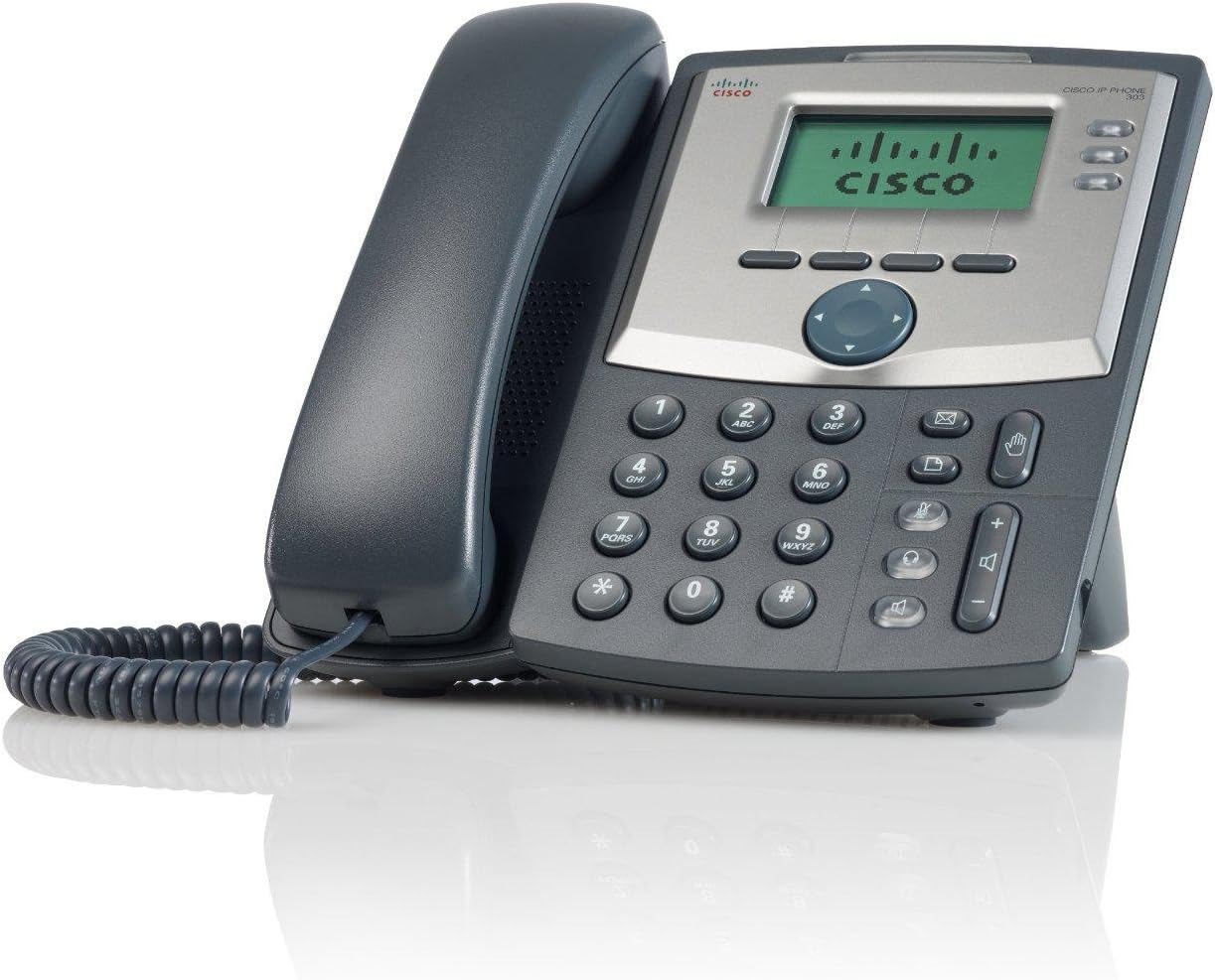 Cisco SPA303-G1 3 Line IP Phone with Display and PC Port