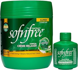 Sofnfree Super Cortical Creme Relaxer, 450 Ml