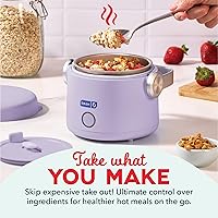 Vista 3 de DASH Hot2Go™ Personal Food Warmer (20 Ounces) - Lavender