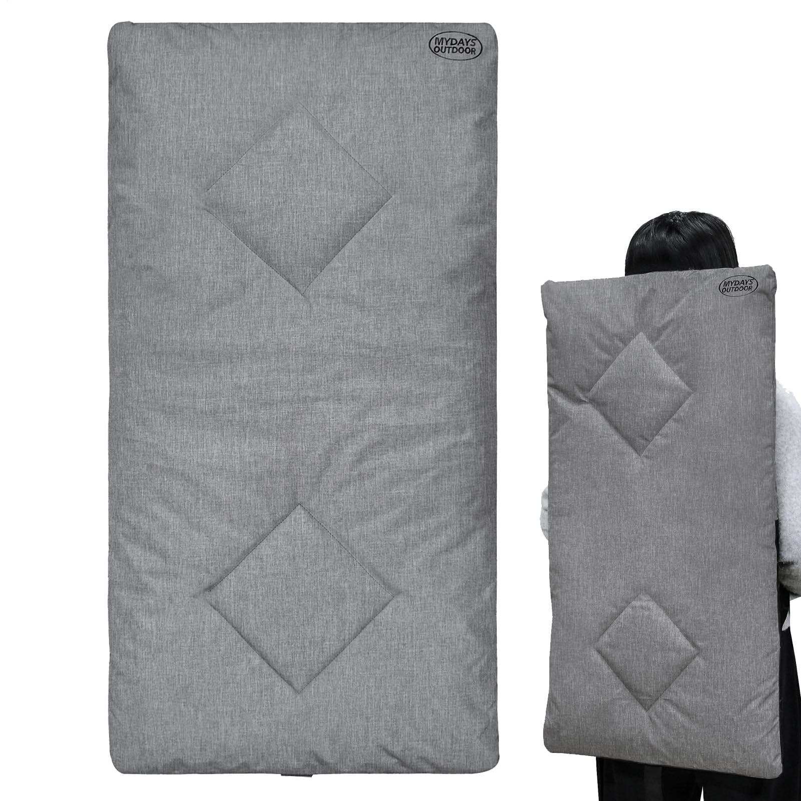 Cojín para Gradas Almohadilla Ajustable con Soporte Lumbar