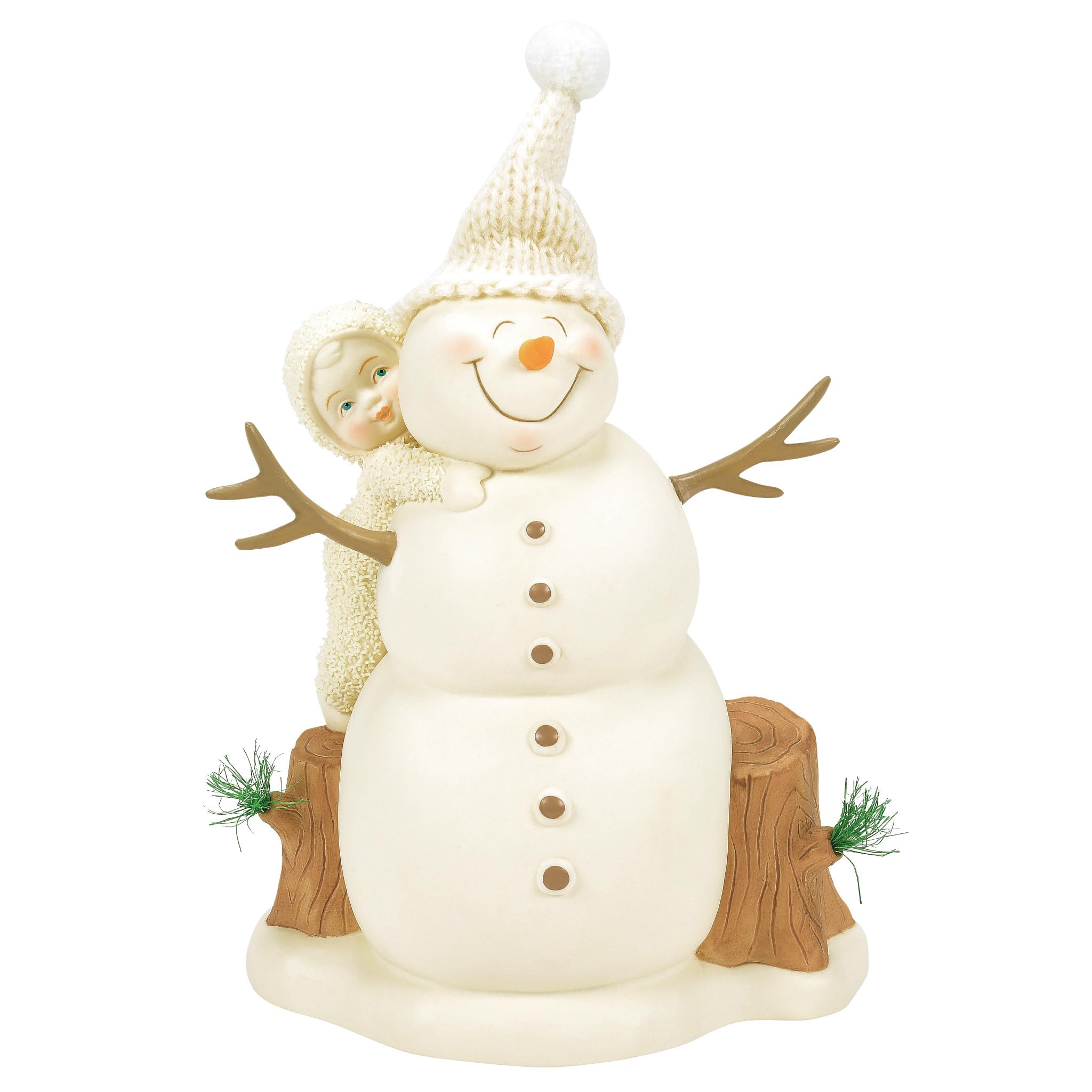Department 56 Snowbabies Woodland Wonder Hug Me I'm Freezing Figurine, 6.3 Inch, Multicolor