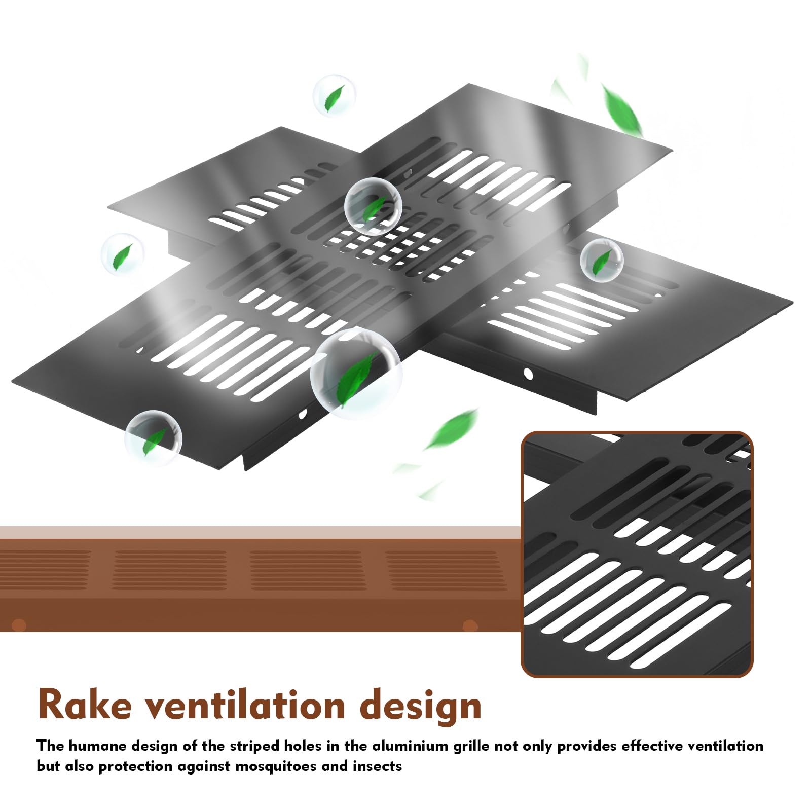 Ventilatieroosters | Luchtroosters | Ventilatie - Meubelbeslag Online