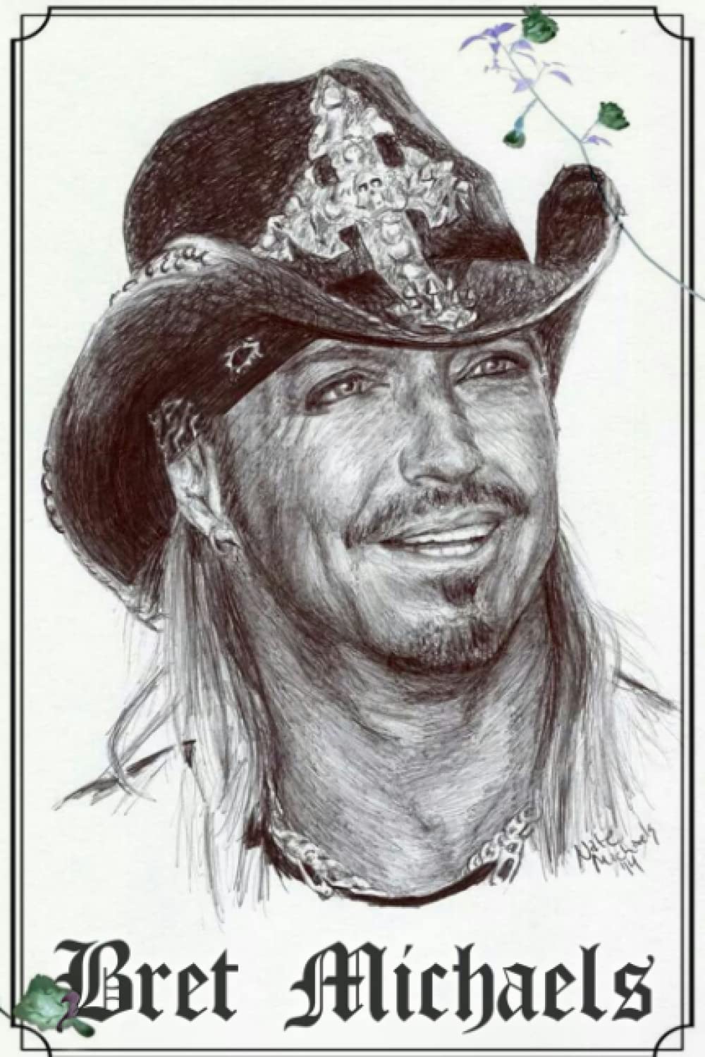 Brét Michaéls Notebook: Bret Michaels is known as a singer with an inspiring voice and fun singing. We created the Bret Michaels Notebook to mark those achievements.