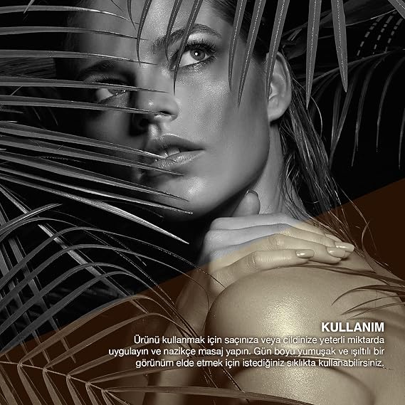 Bioxcin Gold On Skin Dry Oil – Radiant Moisturizer Containing Jasmine, Magnolia, Honeysuckle, Calendula and Coconut Oils – 100 ml – For All Skin Types
