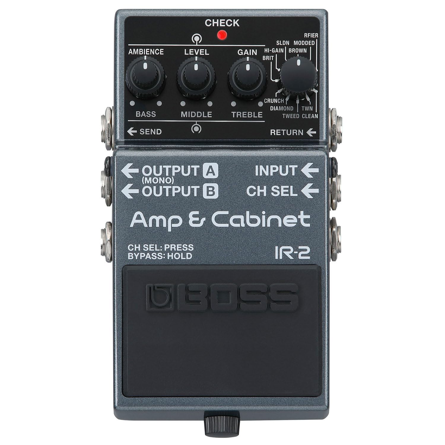 Boss IR-2 Amp & Cabinet Modeler i ładowarka IR z keepdrum 9 V zasilacz sieciowy