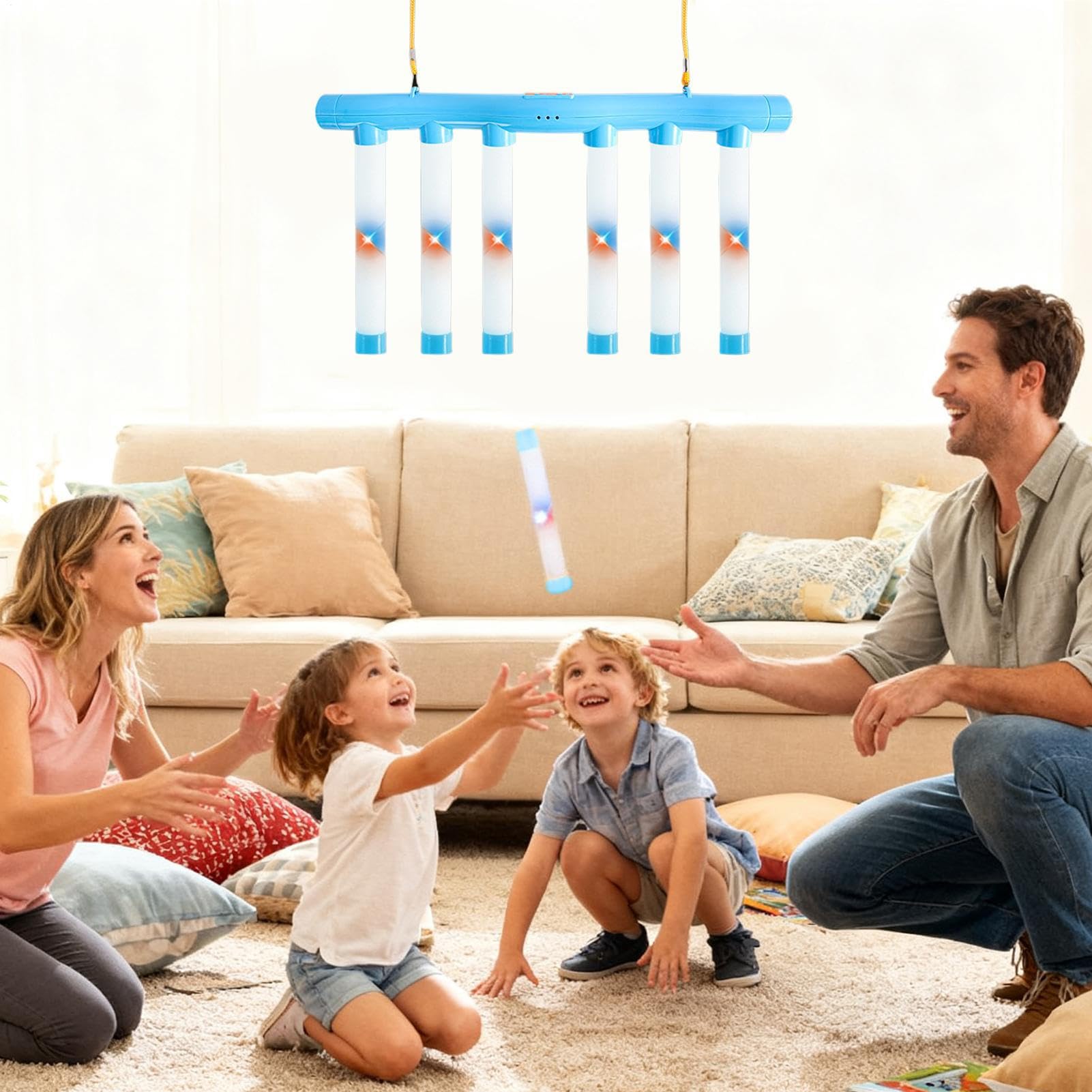 Jeu de Défi des Baguettes Réflexe | Compact avec 3 Modes de Vitesse Réglables | Jeu Familial de Capture de Bâtonnets | pour Adultes Hommes et Femmes
