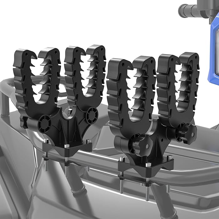 Buy kemimoto Double Gun Holder for ATV, Gun Mount for ATV, Bow Rack