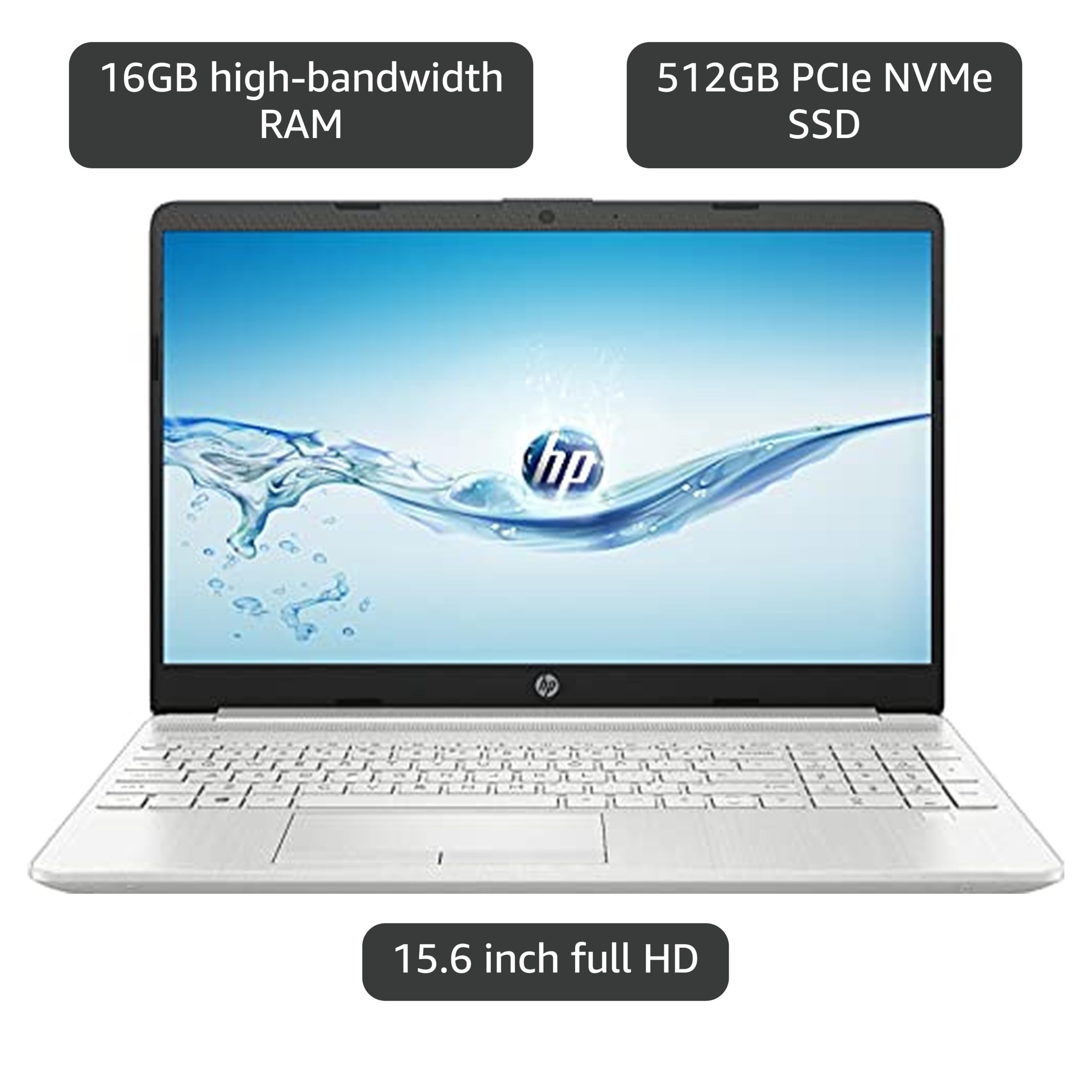 Amazon.co.jp: 2020 最新 HP 15.6インチ HD ノンタッチスクリーン