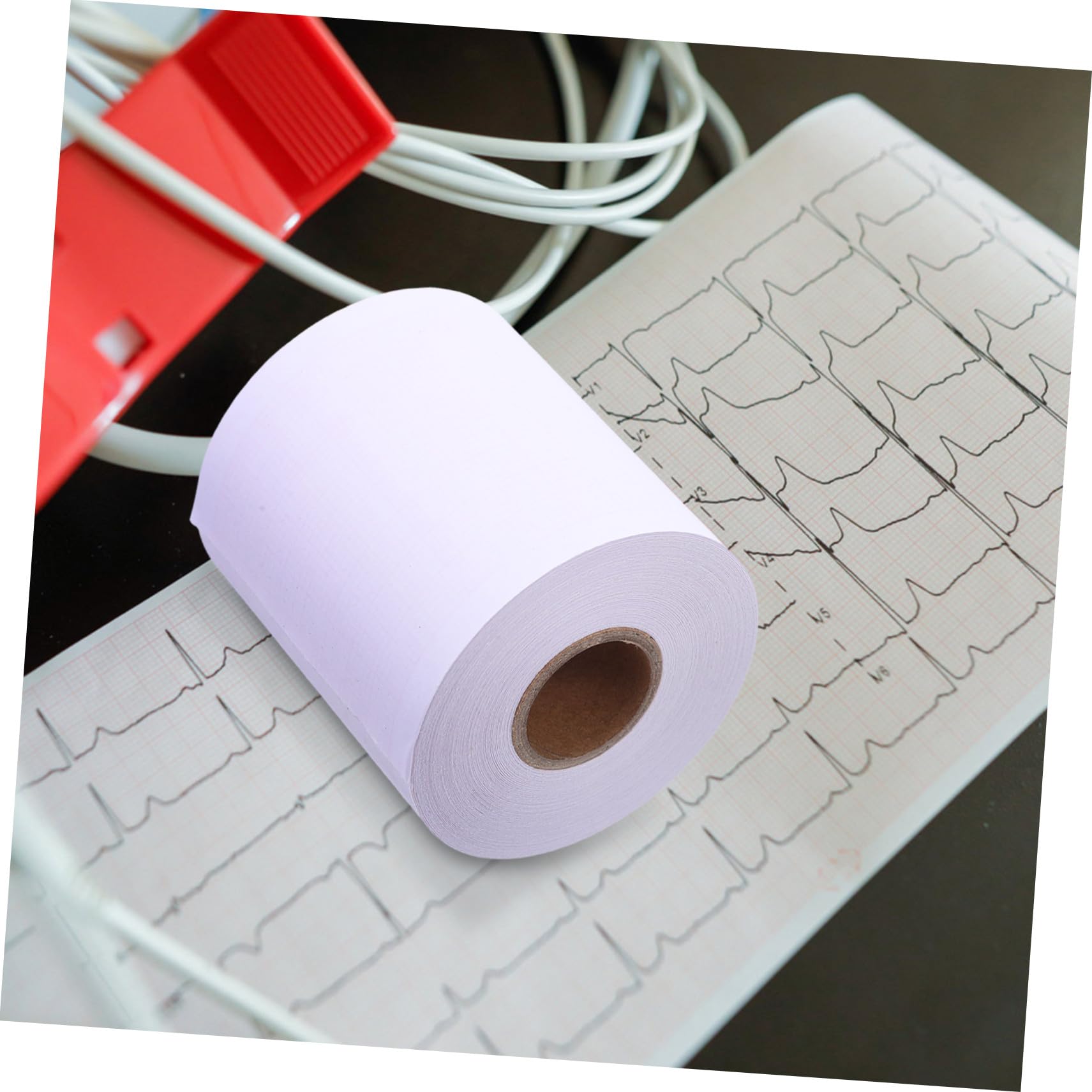 Elektrokardiogramm Papier 10 Rollen 50mm X 20m aus Papier