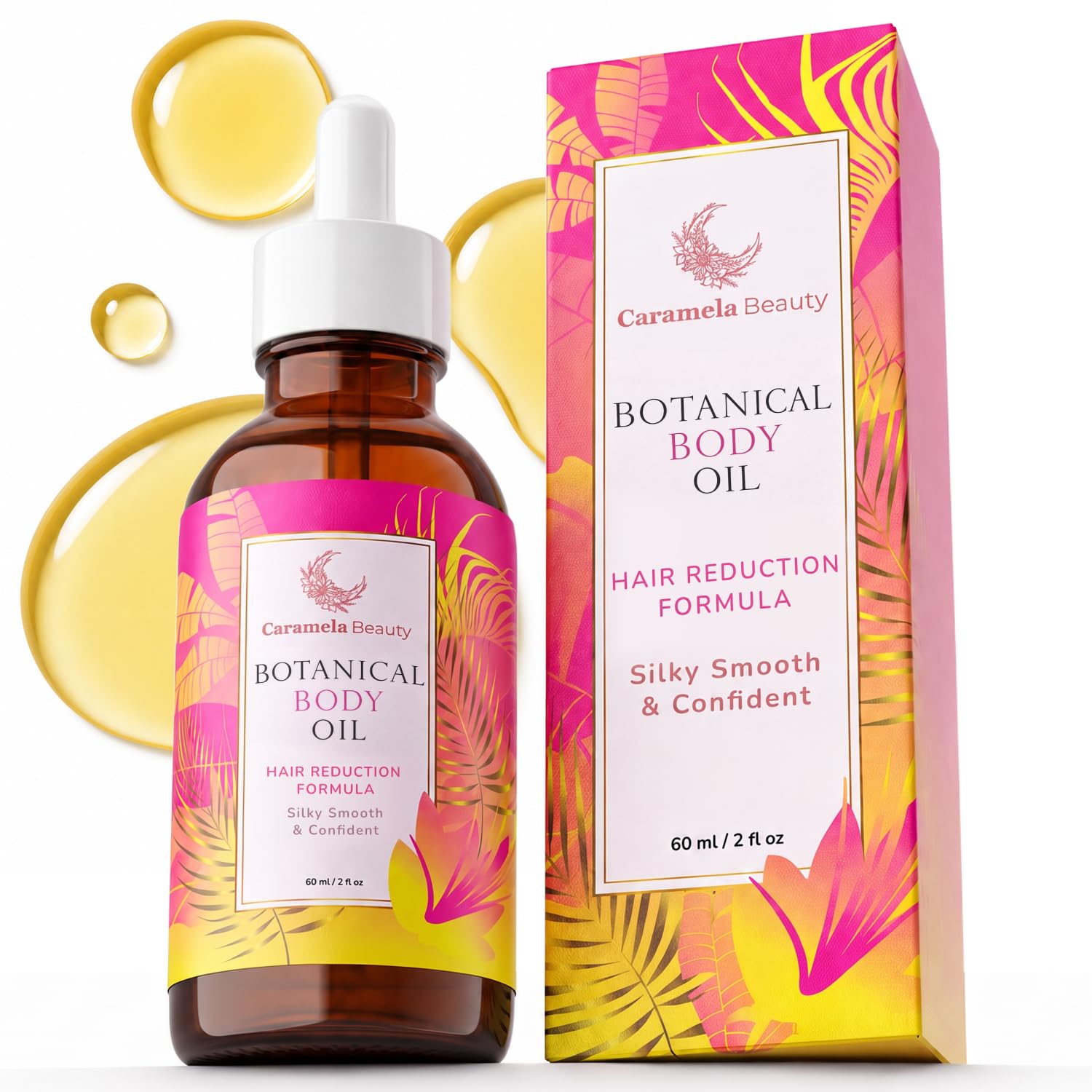 Cyperus Rotundus Oil 60ml After-Shave and Post-Wax Moisturizer Botanical Body Oil with Jojoba Rosehip and Sweet Almond Oils for Silky Smooth Skin All Skin Types product thumbnail 2