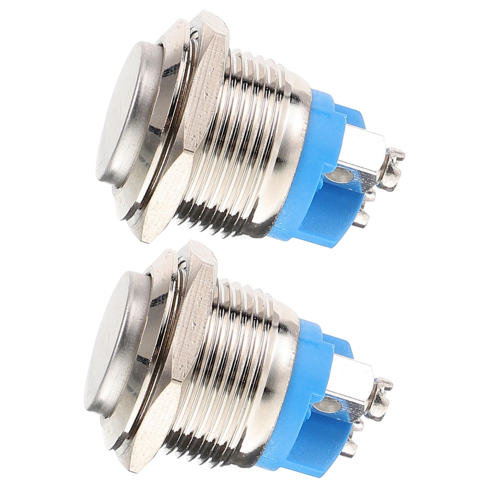 RajoNN 4 Pcs Bouton pour Sonnette Bouchons en Bois Fil de Sonnette de Porte Bouton Rond pour Carillon Bouton de Sonnerie de Sonnette de Porte à Réinitialisation Automatique Carillon Bouton