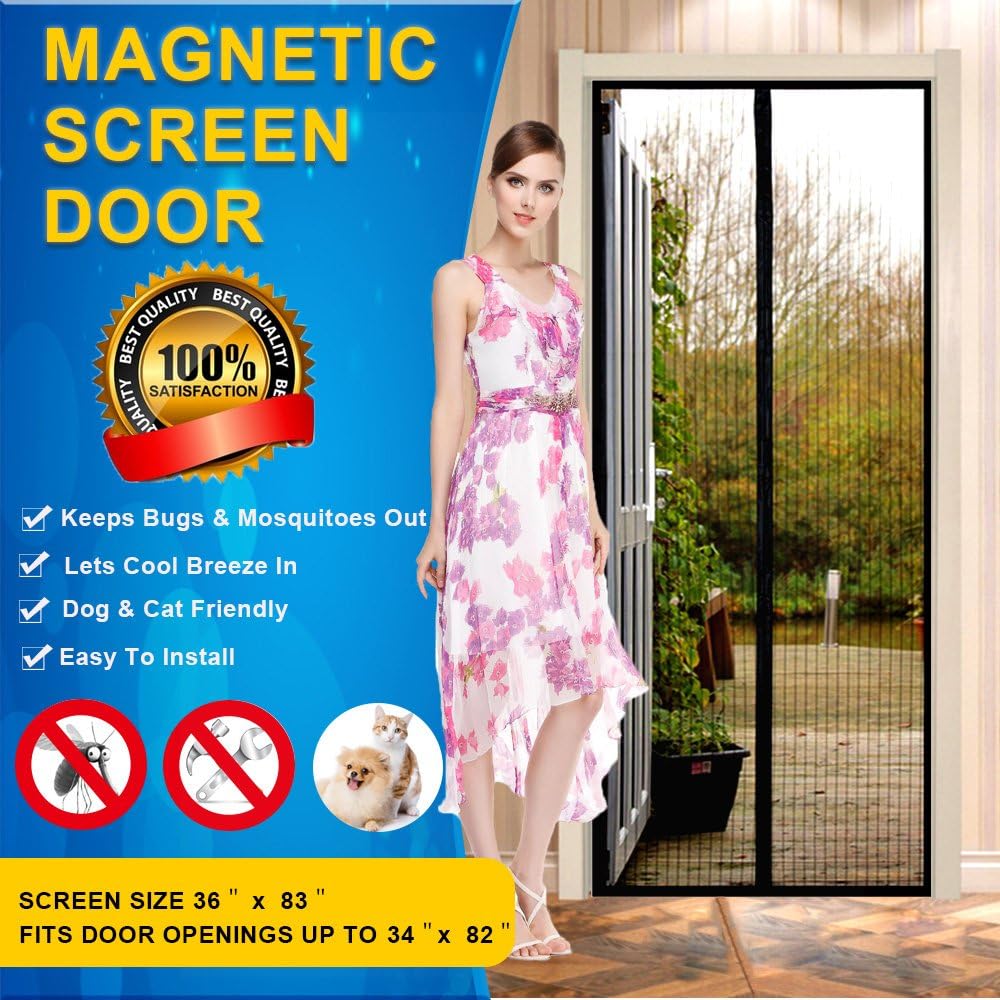 Magnets Magnetic Screen Door, Mesh Curtain Screen Gates Mosquito Nets For Room | BIG W