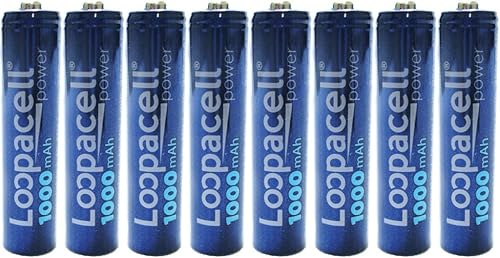 Miniatura 4 de Paquete de 16 baterías recargables de alta capacidad (8) AA 2700mAh (8) pilas recargables AAA 1000mAh + funda de batería + soporte para batería