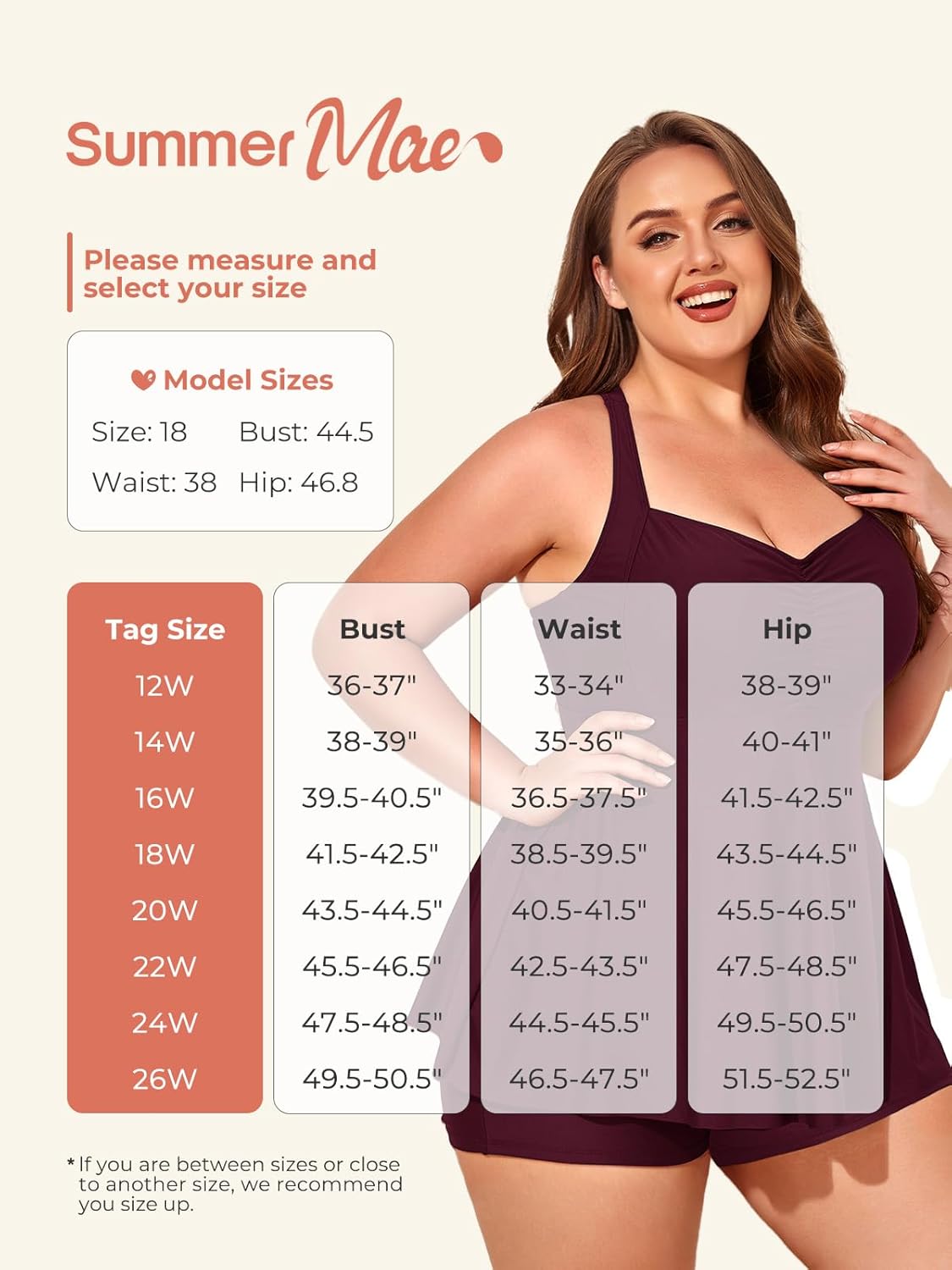 Summer Mae Women Plus Size Two Piece Tankini Swimsuits Flowy Bathing Suits Tummy Control Swimwear with Shorts - Image 6