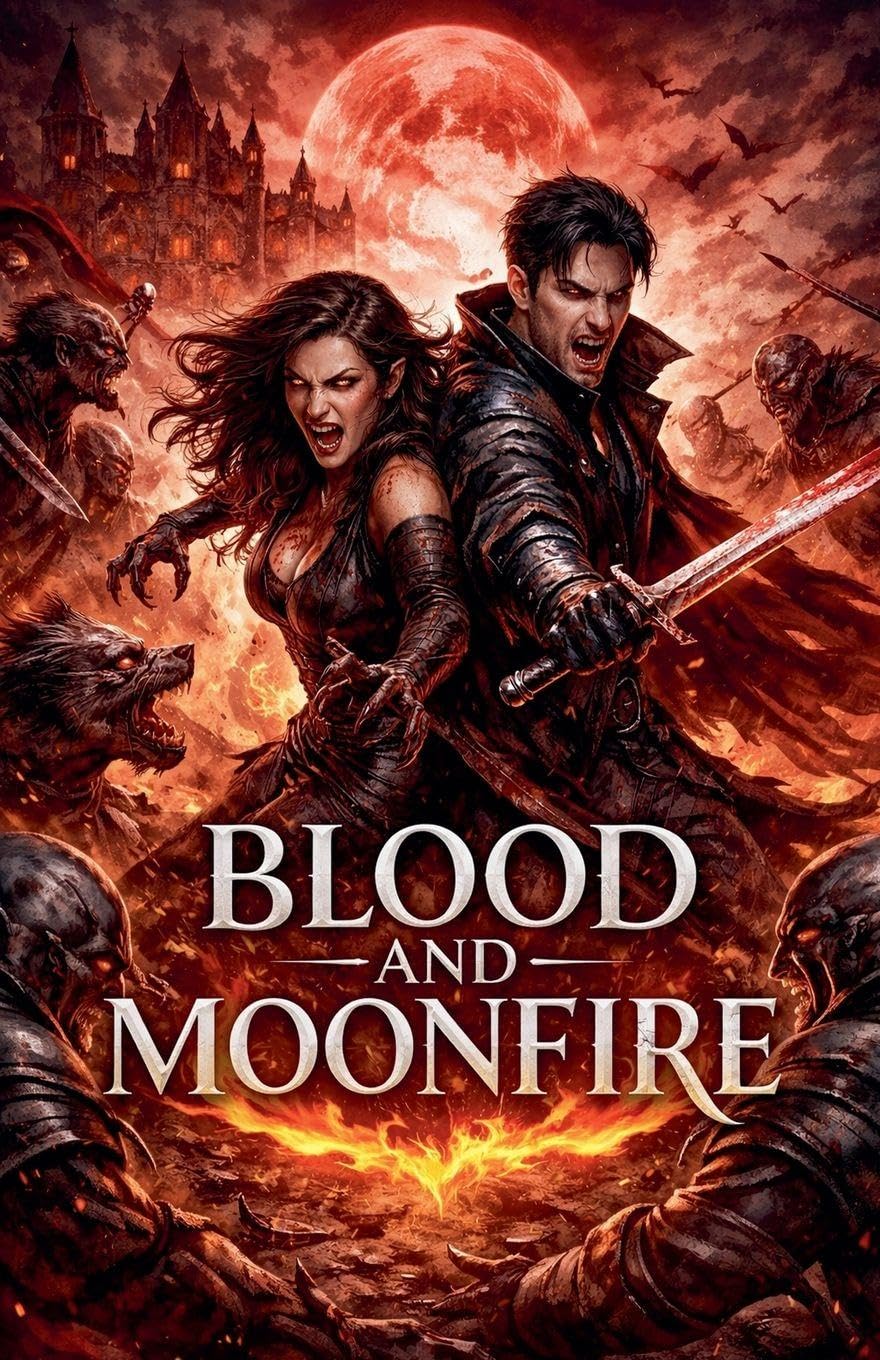 Blood and moonfire: 1 (Empire of Fang and Flame)