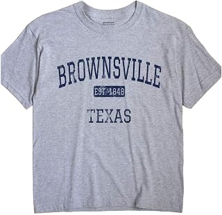 GreatCitees Brownsville Texas T-Shirt EST