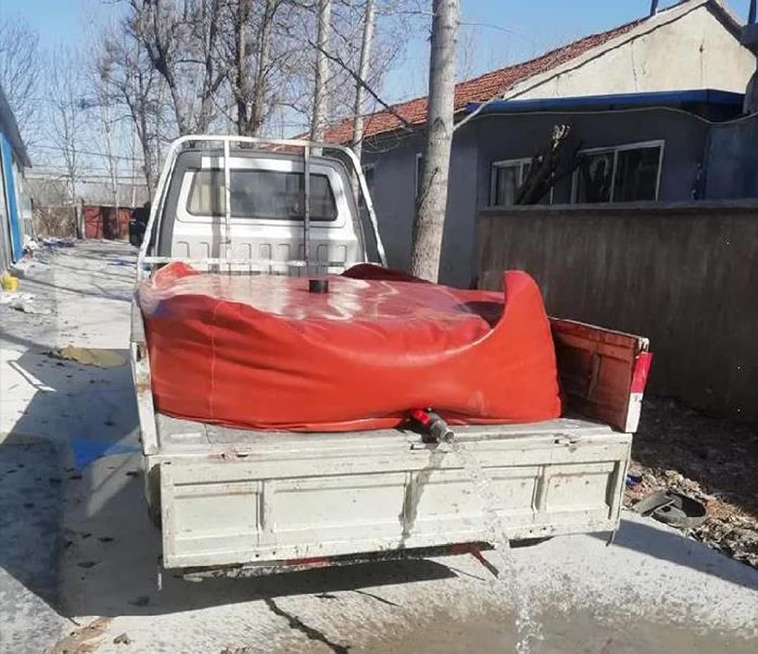 Portable Water Tank, Water Bladder Tanks, Water Storage Tank, Large-Capacity Water Storage Bag, Water Storage Bladder for Hiking Water Carrier Bag, Emergency Reservoir for Garden Farm, 75L to 6000L (