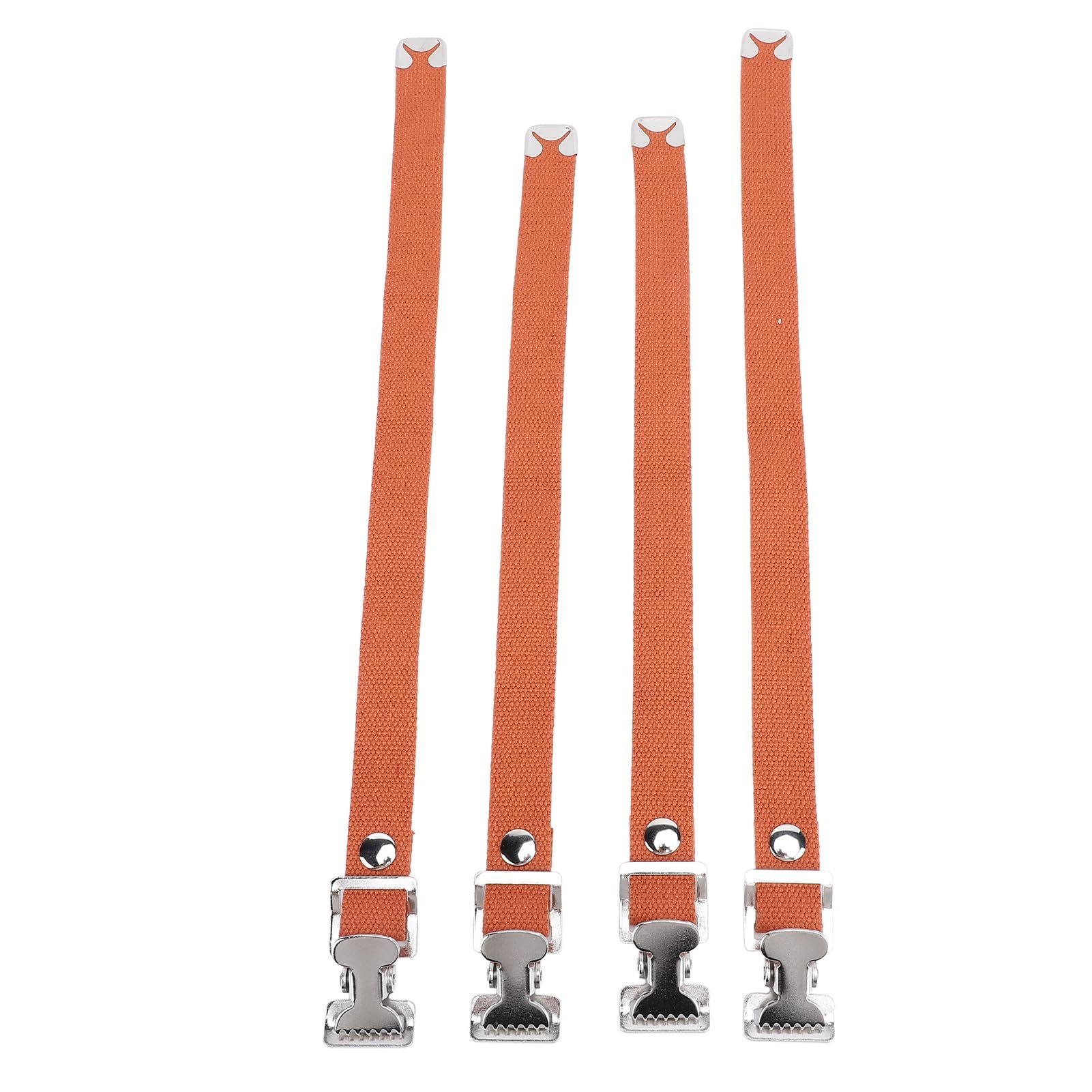 Flexible Nylon Aluminum Alloy Drywall Stilts Straps Adjustable Foot Band for Drywall Work Comfort Support Replacement Part Brown