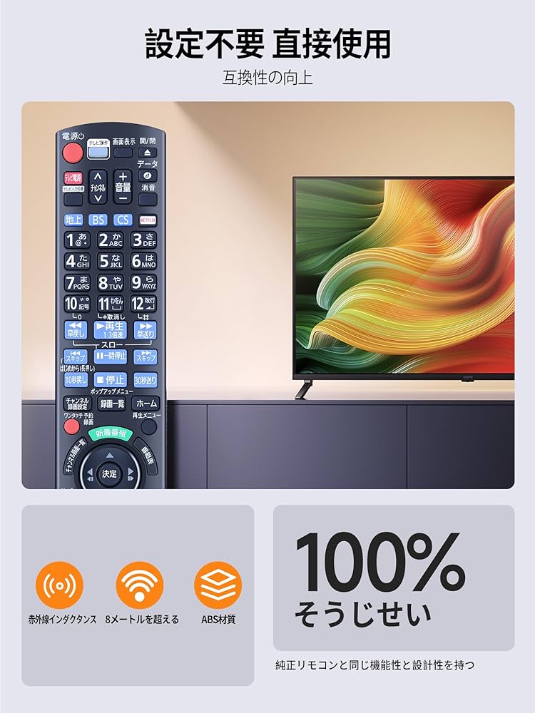 Panasonic BDレコーダー リモコン付き 2018年製 Amazon.co.jp: パナソニック Panasonic ブルーレイ・DVD