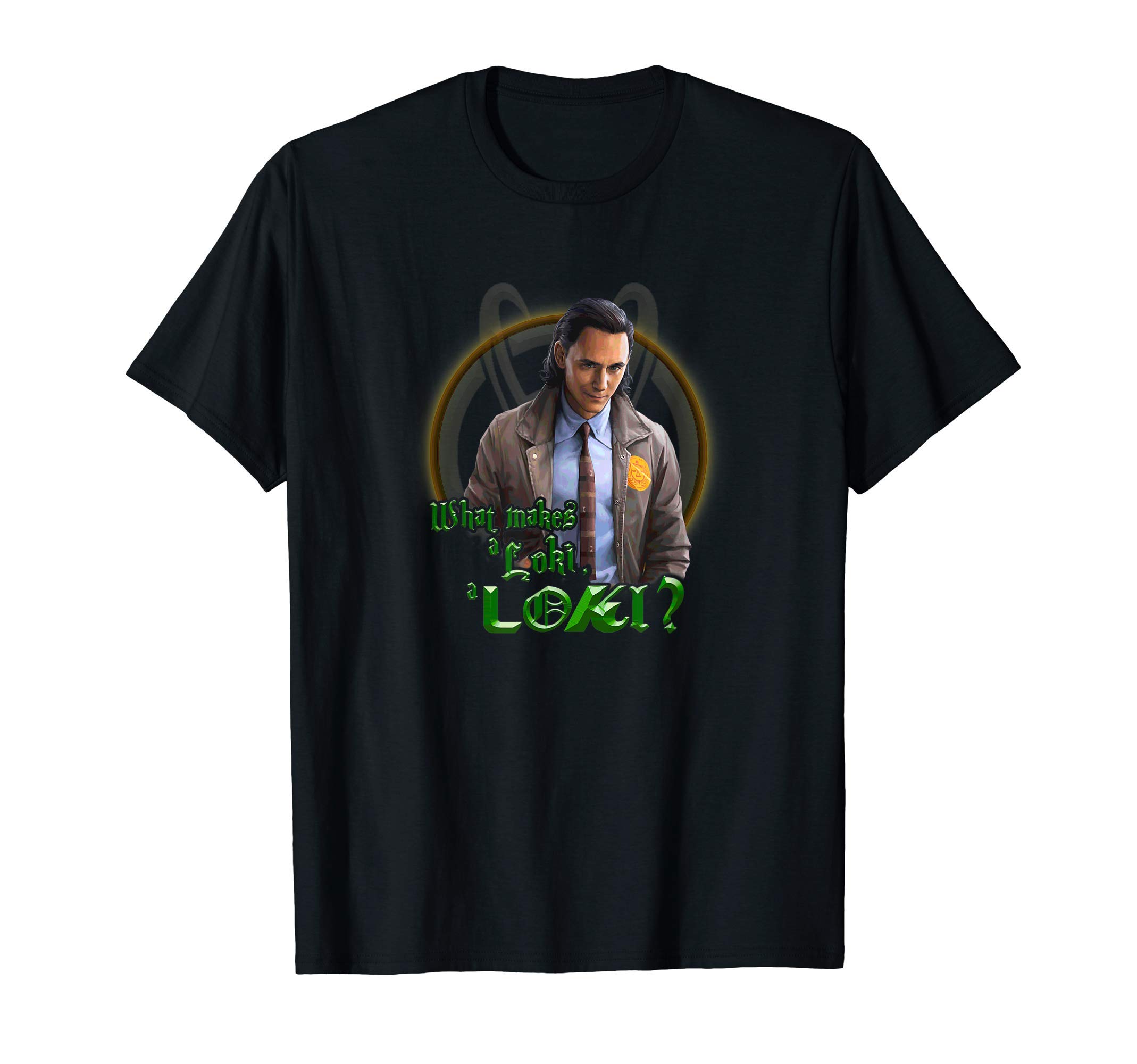 Marvel Loki What Makes Loki, Loki? T-ShirtOEKO-TEX STANDARD 100