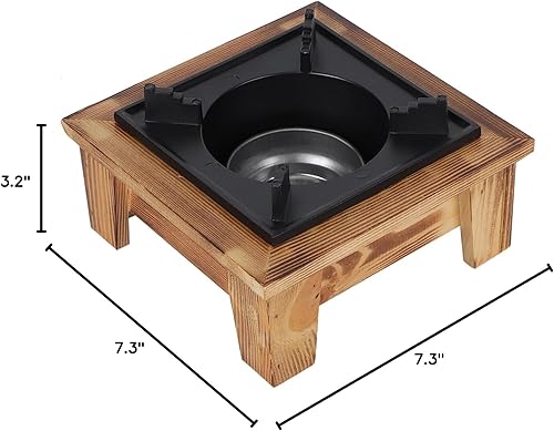 Miniatura 10 de Estufa de alcohol Estufa de alcohol Estufa de alcohol Mini estufa de alcohol portátil Mini estufa de leña de mesa Estufa de etanol japonesa Barbacoa