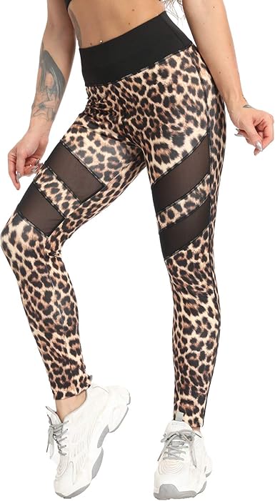 leopard print workout leggings