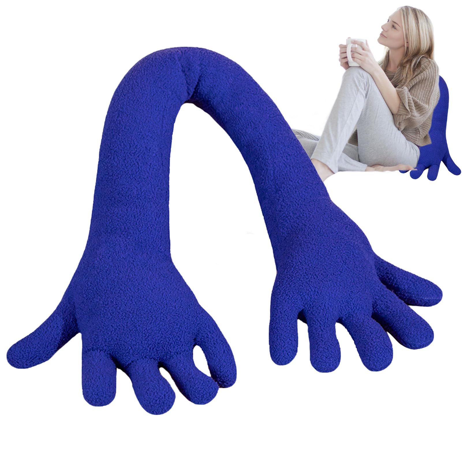 Peluche Monstre Boule De Charbon Noir 1,6 M - Bras Et Jambes Longs Amusants, Oreiller Doux En PP Pour Enfant Et Adulte