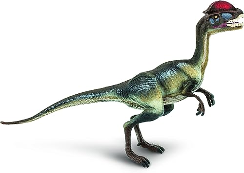 Safari Ltd. Figura de Dilophosaurus - Figura detallada de dinosaurio de 5.27 pulgadas, juguete educativo para niños, niñas y niños a partir de 3 años