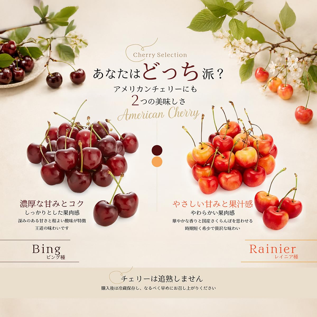 Amazon.co.jp: 輸入 アメリカンチェリー 大容量パック 400g : 食品