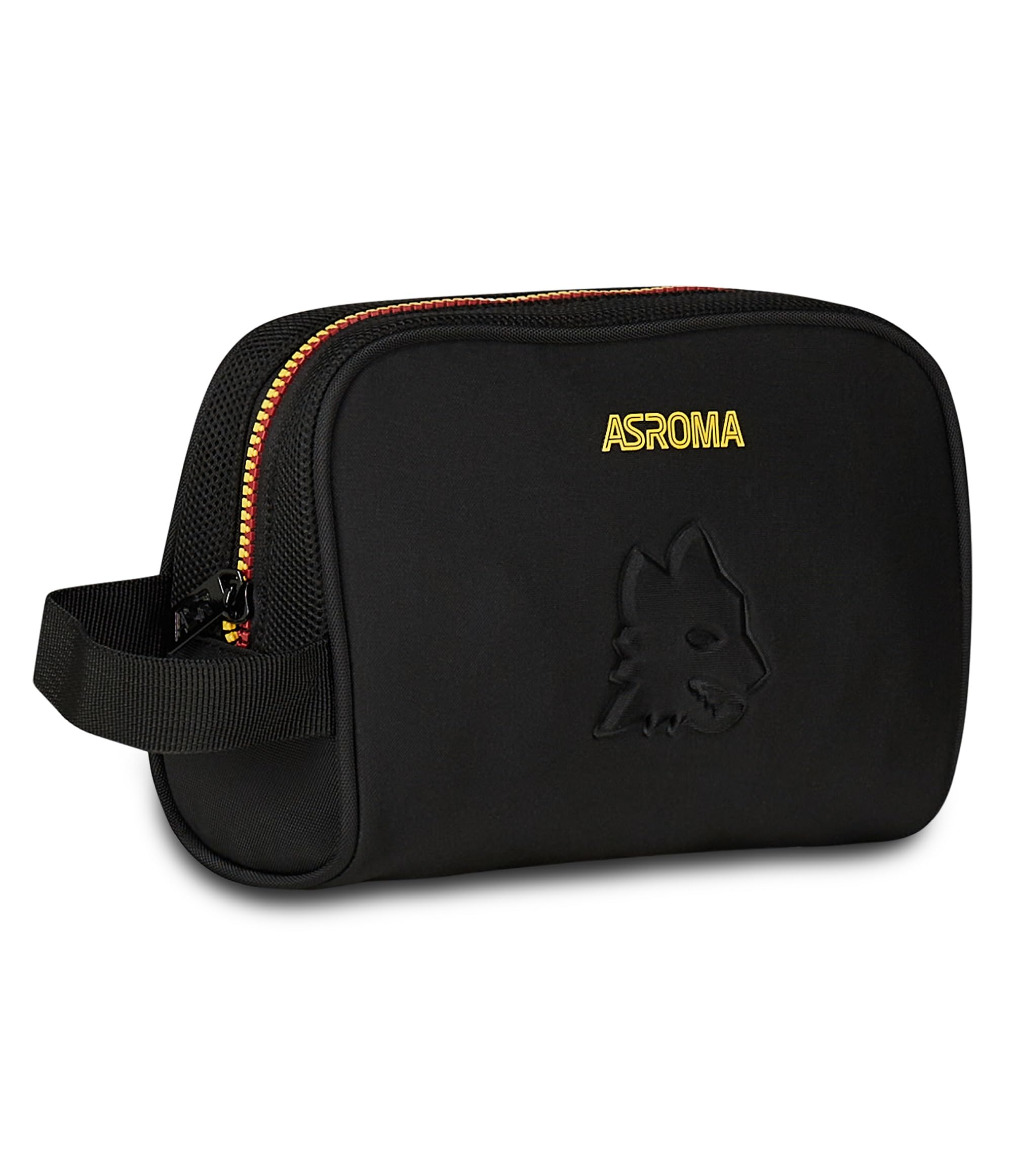 Pochette AS Roma Seven Ragazzi - Nero Con Maniglia In Nastro - Organizer Da Viaggio 14.5x22x8cm - Foto 11