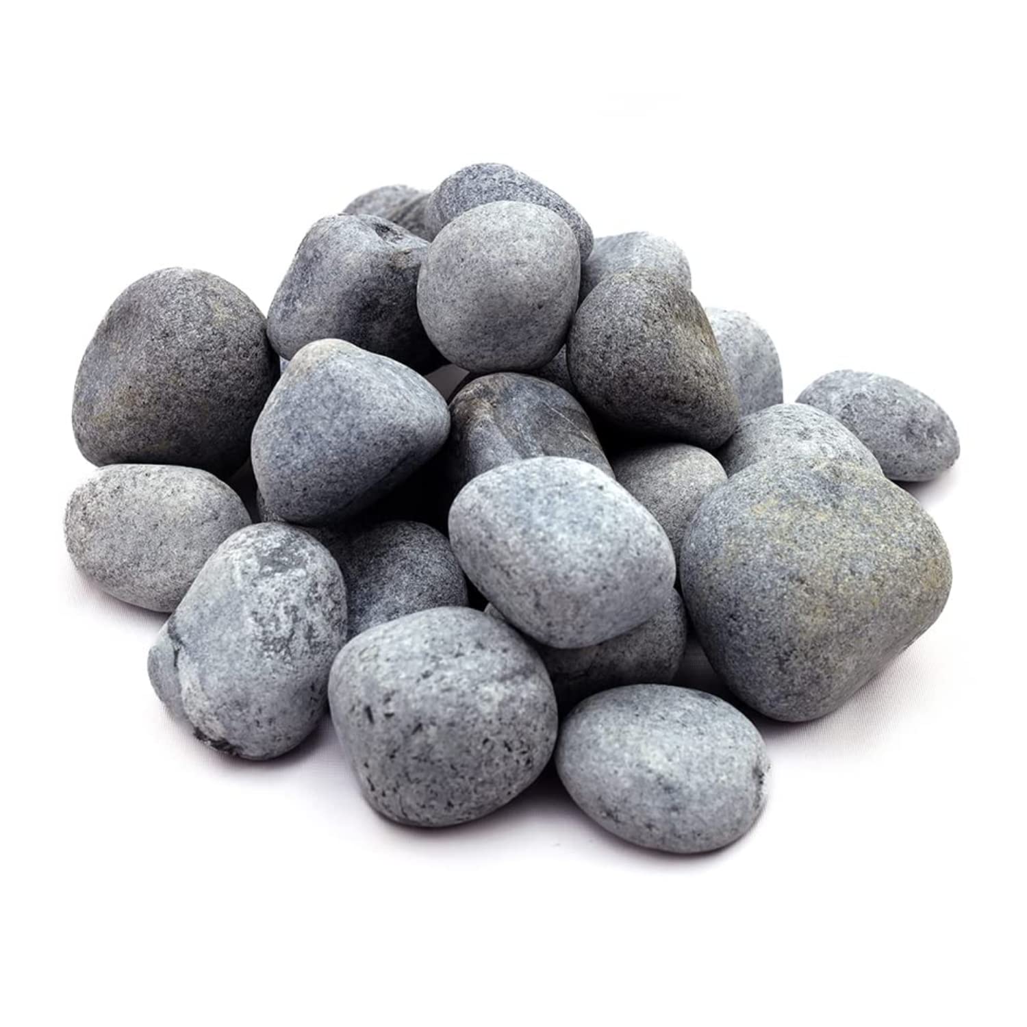 Hug A Plant | Unpolished Pebbles for Decoration|Plants|Pots|Garden|Table|Terrariums|Home Decor|Vase Fillers (2KG, Grey Unpolished)-image-36