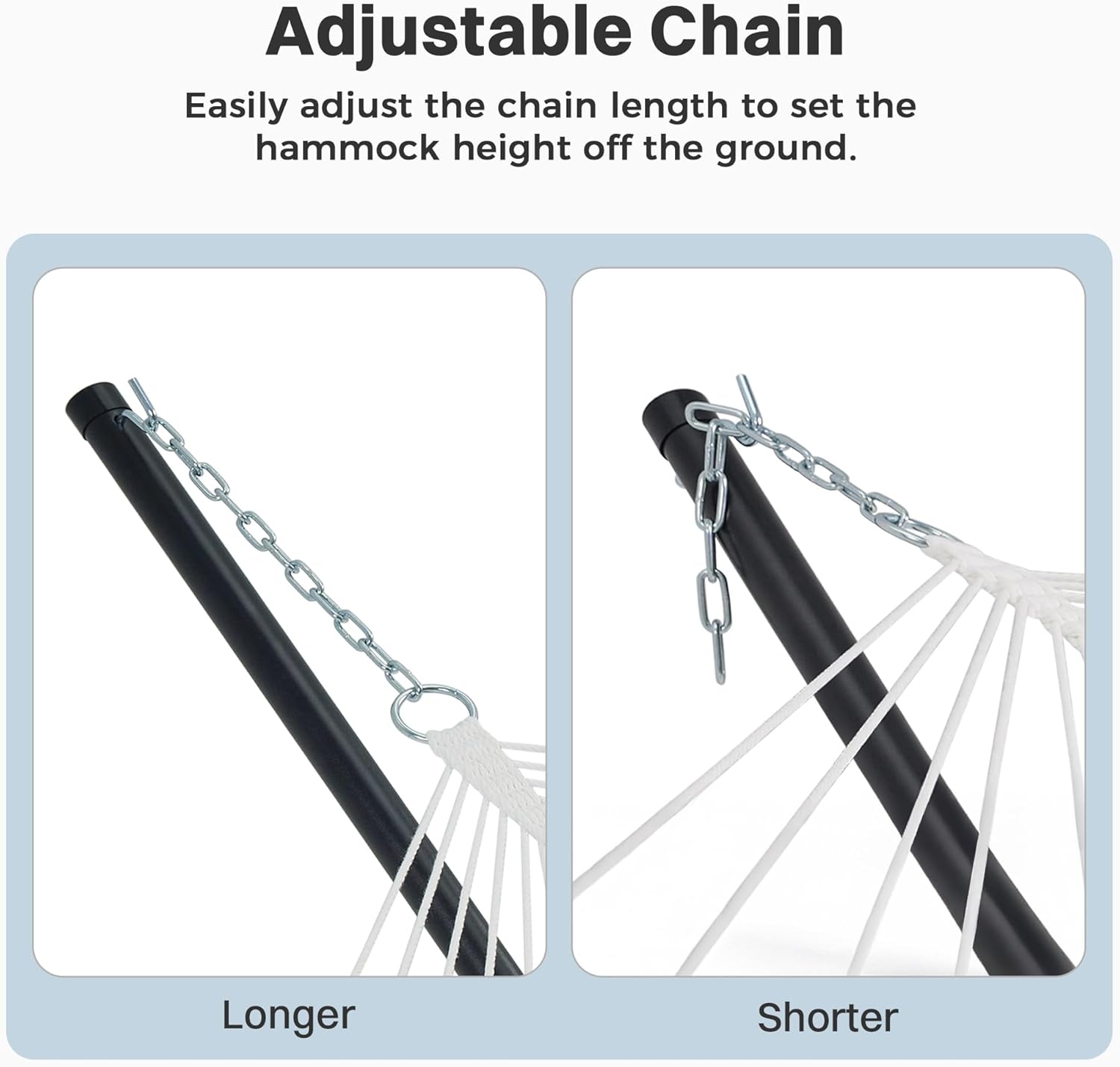 Image of a person carrying the hammock stand in its portable bag, demonstrating ease of transport.